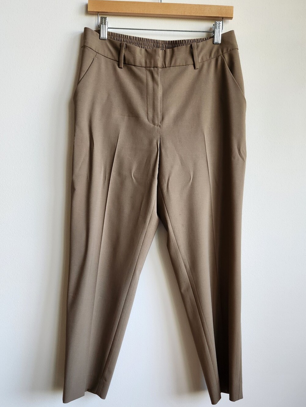 Wool Ankle Pants